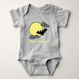 エスペラント:ボナン・ベスペルトン! ベビーボディスーツ