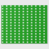 エスペラント: 緑の旗 ラッピングペーパー (フラット)