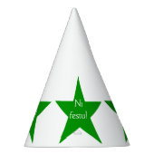 エスペラント: NIのfestu! パーティーハット (右)