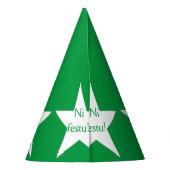 エスペラント: NIのfestu! パーティーハット (裏面)