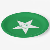 エスペラント: NIのfestu! ペーパープレート (アングル)