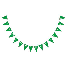 エスペラント: Parolu Esperanton バンティングフラッグ