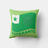 エスペラント/"Vivuのprogresu、SEDのlerni neのĉesu"、 クッション (裏面)