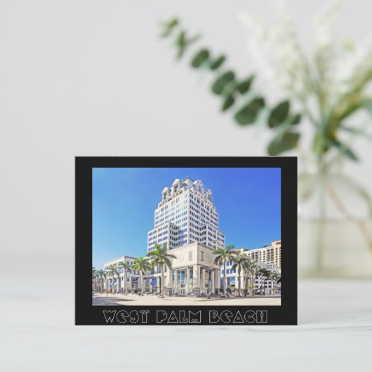 エスペラ企業のンテセンター、ウェストパームビーチ、FL ポストカード (スタンド正面)