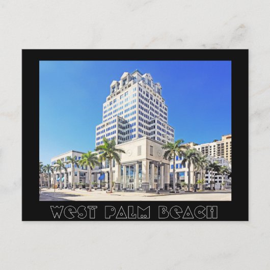 エスペラ企業のンテセンター、ウェストパームビーチ、FL ポストカード (正面)