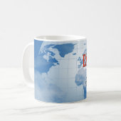エスペラ話ントここ曇り地球 コーヒーマグカップ (正面左)