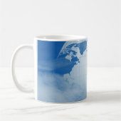 エスペラ話ントここ曇り地球 コーヒーマグカップ (左)