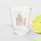 エスボルジンと彼女の祖父（女の子と祖父） ショットグラス (裏面)