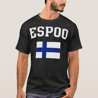 エスポフィンランド国旗伝統 Tシャツ