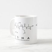 エスマペプチド名mug コーヒーマグカップ (正面左)