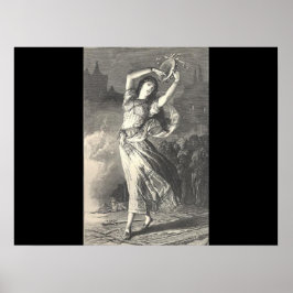 エスメラルダイラストレーションポスター ポスター