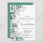 エスモダンカリブライダルシャワーインビタティ 招待状 (正面/裏面)