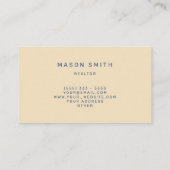 エスモダンテ実在ートブラック夕べブルー 名刺 (裏面)