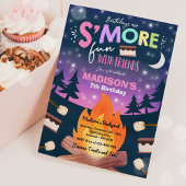 エスモーレスバースデーパーティーズモーレスキャンプ誕生日 招待状