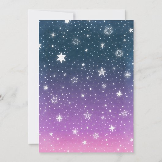 エスモーレスバースデーパーティーズモーレスキャンプ誕生日 招待状 (裏面)