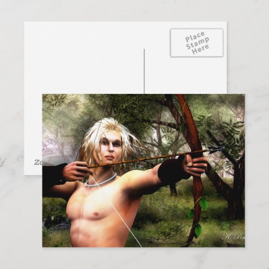 エスロスの狩人 ポストカード (正面/裏面)