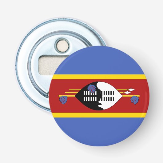 エスワティニの国旗 栓抜き (正面)