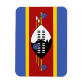 エスワティニの旗 マグネット (縦)