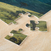 エスワティーニイラストレーショントラベルアートヴィンテージ ジグソーパズル (側面)