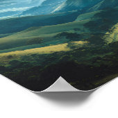 エスワティーニイラストレーショントラベルアートヴィンテージ ポスター (角)