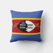 エスワティーニ国旗（スワジランド） クッション (裏面)