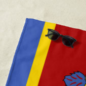 エスワティーニ国旗（スワジランド） ビーチタオル (インサイチュ)