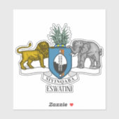 エスワティーニ国軍愛国者上衣 シール (シート)