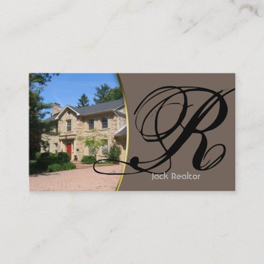 エス実在テート名刺ハかわいらしウスドライブウェイBG 名刺 (正面)