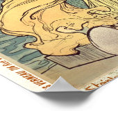 エス賛美パグノールマチネヴィンテージフランスのAd ポスター (角)