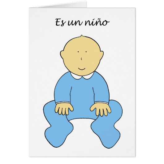 エス·ンニーニョ、男の赤ちゃんだスペインの。 (正面)