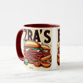 エズラズデリツートーンマグ マグカップ (正面左)