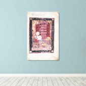 エズラ書の聖典 キャンバスプリント (インサイチュ (ウッドフロア))