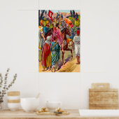 エズラ1エルサレムに戻るポスター ポスター (キッチン)