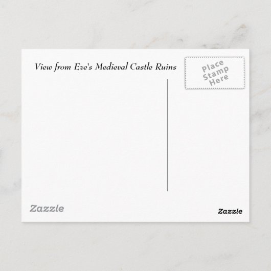 エズ ポストカード (裏面)