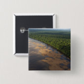 エセキボ川、ガイアナ最長の川、3 缶バッジ (正面&裏面)