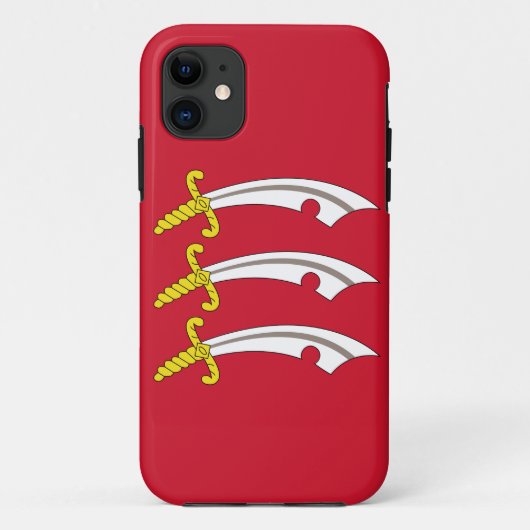 エセックスケースメイトiPhoneケースの国旗 Case-Mate iPhoneケース (裏面)