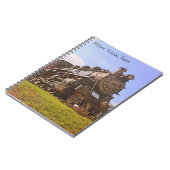 エセックススチームトレインノート ノートブック (左側)