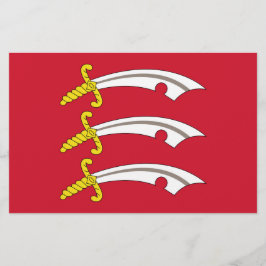 エセックス国旗（イギリス郡） 便箋