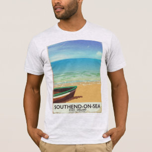 エセックス州サウスエンド=オン=シー ヴィンテージ旅行ポスター Tシャツ