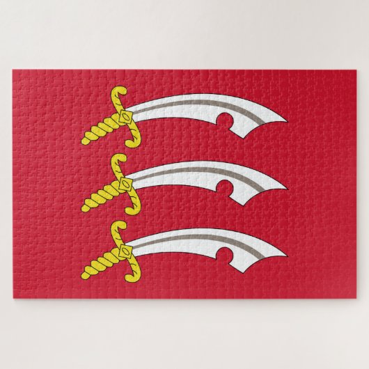 エセックス州旗 ジグソーパズル (横)