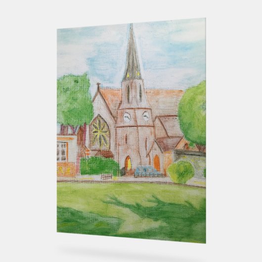 エセックス教会 アクリルサイン (傾斜)