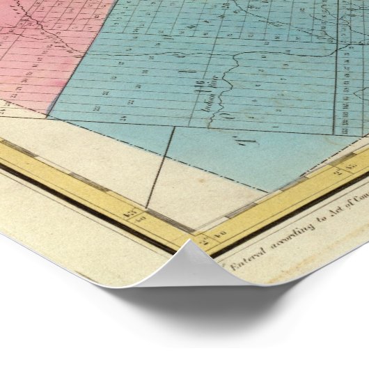 エセックス郡 ポスター (角)