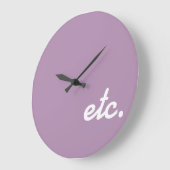 エセテラ ラージ壁時計 (傾斜)