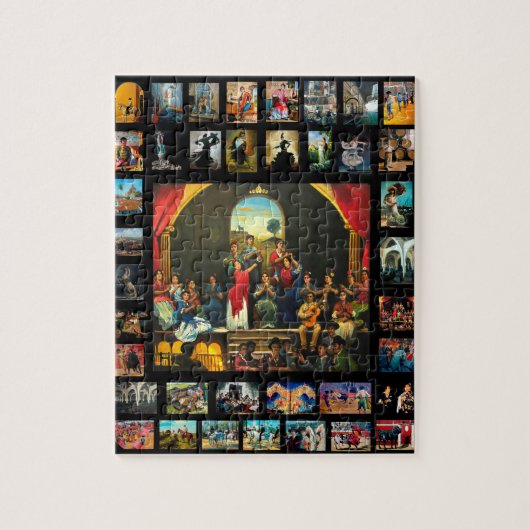 エセナリオフラメンコ ジグソーパズル (縦)