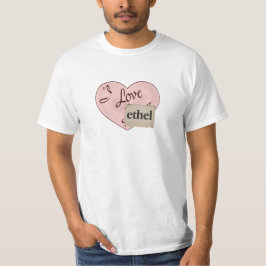 エセルが大好き Tシャツ