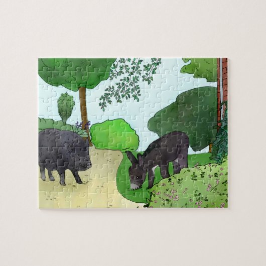 エセルウントシュヴァインヘンパズル ジグソーパズル (横)