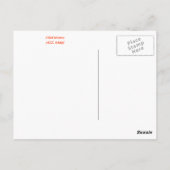 エセル・ウォーターズ ポストカード (裏面)