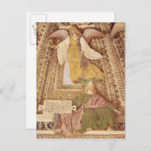 エゼキエルとエンジェルが聖杯を持っていた ポストカード (正面/裏面)
