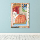 エゼキエルの幻 キャンバスプリント (インサイチュ (ウッドフロア))