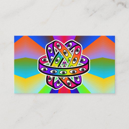 エゼキエルの車輪（単語を追加） 名刺 (正面)